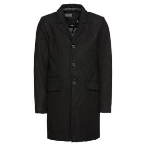 INDICODE JEANS Přechodný kabát 'Mathieu Solid'  černá