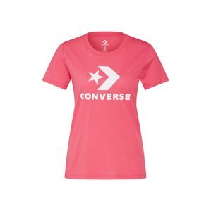 CONVERSE Tričko 'Star Chevron Core'  pink / bílá