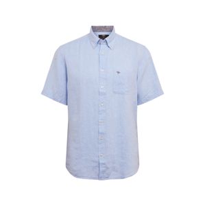 FYNCH-HATTON Košile 'Solid Linen Shirt B.D'  světlemodrá