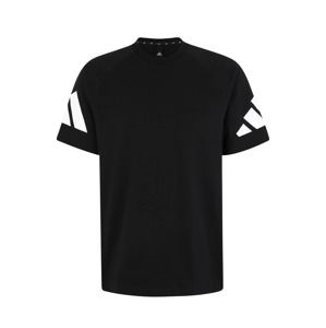 ADIDAS PERFORMANCE Funkční tričko 'TP Heavy'  černá / bílá