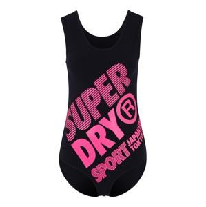 Superdry Funkční tričko 'JAPAN EDITION DIAGONAL'  námořnická modř / pink