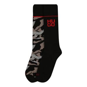 HUGO Ponožky  černá / červená / mix barev