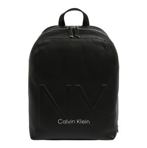 Calvin Klein Batoh 'NY SHAPED BACKPACK'  černá