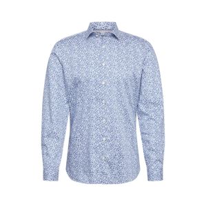 OLYMP Košile 'Level 5 Smart'  modrá / bílá