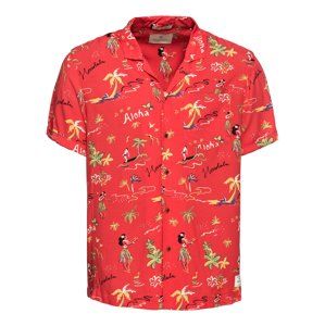 SCOTCH & SODA Košile 'Hawaiian'  mix barev / červená