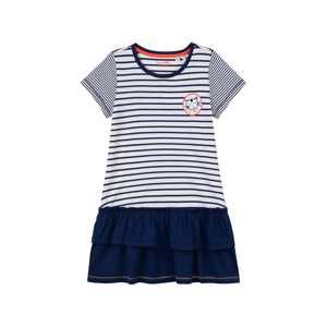 Sanetta Kidswear Šaty  námořnická modř / bílá