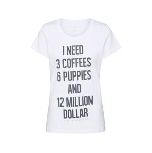 EINSTEIN & NEWTON Tričko '6 Puppies T-Shirt'  černá / bílá