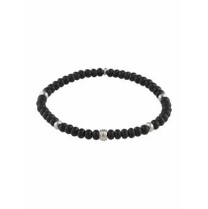 ROYAL-EGO Náramek 'Bead Bracelet'  černá