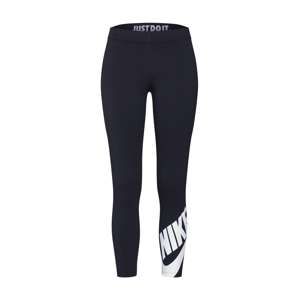 Nike Sportswear Legíny 'Legasee Futura'  bílá / černá