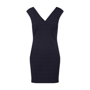 Mela London Koktejlové šaty 'V NECK STRETCH BODYCON'  námořnická modř