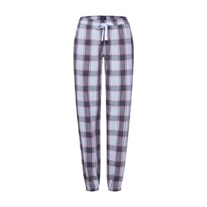 SCHIESSER Pyžamové kalhoty  ultramarínová modř / světlemodrá / růžová