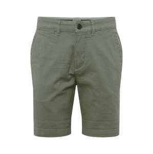 SELECTED HOMME Chino kalhoty 'SLHSTRAIGHT-CHRIS SHORTS W CAMP'  zelená