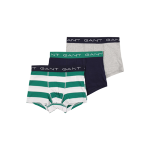 GANT Spodní prádlo 'RUGBY'  zelená / námořnická modř / šedý melír / bílá