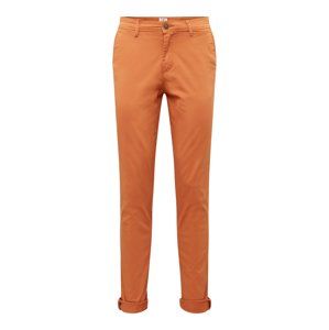 JACK & JONES Chino kalhoty 'MARCO BOWIE'  tmavě oranžová
