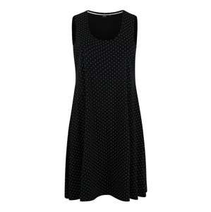 Zizzi Letní šaty 'VMINA'  černá / bílá