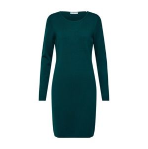 EDC BY ESPRIT Úpletové šaty 'OCS dress'  tmavě zelená
