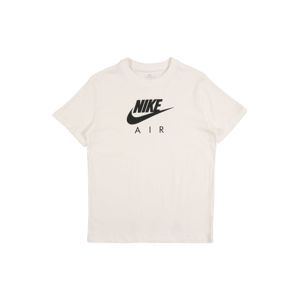 Nike Sportswear Tričko  černá / bílý melír