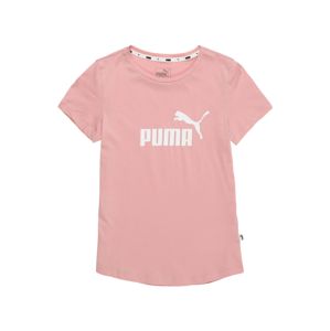 PUMA Tričko  růžová / bílá