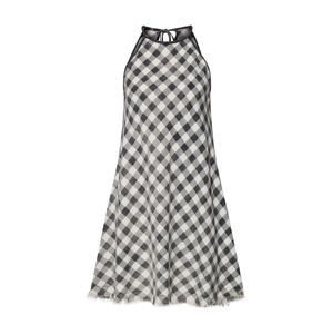 LTB Letní šaty 'Yumia'  černá / bílá