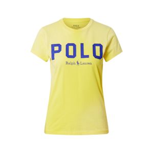 POLO RALPH LAUREN Tričko  žlutá / tmavě modrá