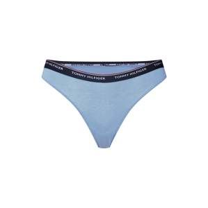 Tommy Hilfiger Underwear Tanga  bílá / modrá / černá
