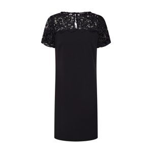 Dorothy Perkins Letní šaty 'LACE MIX SHIFT'  černá