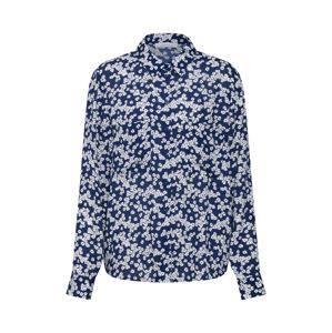 Samsoe Samsoe Halenka 'Milly shirt aop 7201'  modrá / bílá