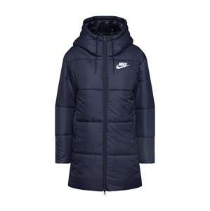 Nike Sportswear Zimní kabát  bílá / černá