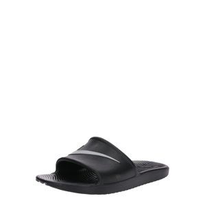 Nike Sportswear Pantofle 'Men's Kawa Shower Slide'  černá / stříbrná