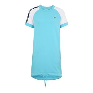 Lacoste Sport Funkční tričko  bílá / aqua modrá