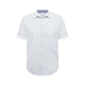 ESPRIT Košile 'Shirt SS'  tmavě modrá / bílá