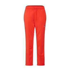 Nike Sportswear Kalhoty  červená / bílá