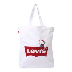 LEVI'S Nákupní taška 'HELLO KITTY TOTE'  červená / bílá
