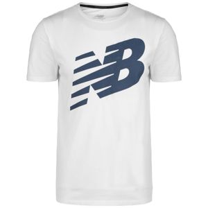 new balance Funkční tričko  bílá / modrá