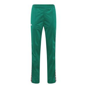 KAPPA Kalhoty 'EIBO'  zelená / červená / bílá