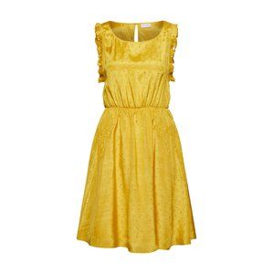 VILA Letní šaty  žlutá