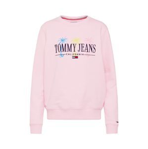 Tommy Jeans Mikina  námořnická modř / mix barev / růžová