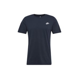 Nike Sportswear Tričko  tmavě modrá / bílá