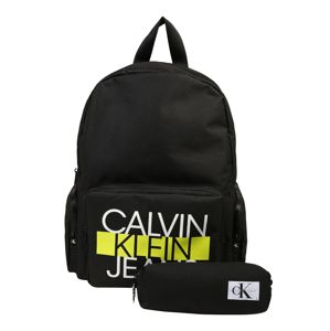Calvin Klein Jeans Batoh  žlutá / černá / bílá