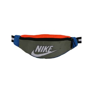 Nike Sportswear Ledvinka 'NK HERITAGE HIP PACK - JRSY CL'  modrá / khaki / oranžová