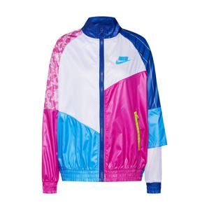 Nike Sportswear Přechodná bunda  modrá / pink