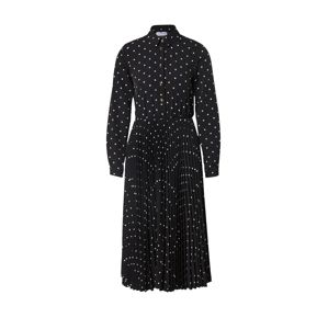 Closet London Košilové šaty 'Closet Pleated Shirt Dress'  černá