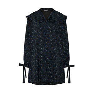 Fashion Union Šaty 'BOPP'  modrá / černá