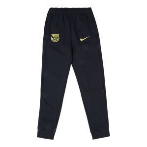 NIKE Sportovní kalhoty 'FC Barcelona'  žlutá / námořnická modř