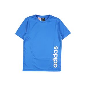 ADIDAS PERFORMANCE Funkční tričko  bílá / nebeská modř