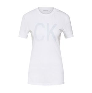 Calvin Klein Jeans Tričko  světlemodrá / bílá