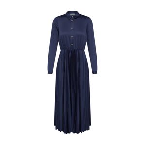 Closet London Košilové šaty 'Closet Pleated Shirt Dress'  námořnická modř