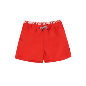Jack & Jones Junior Plavecké šortky 'Aruba'  oranžově červená