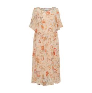 VILA Letní šaty  oranžová / broskvová