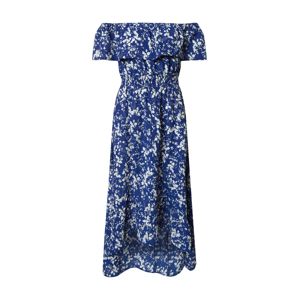 Mela London Letní šaty 'Bardot'  modrá / bílá